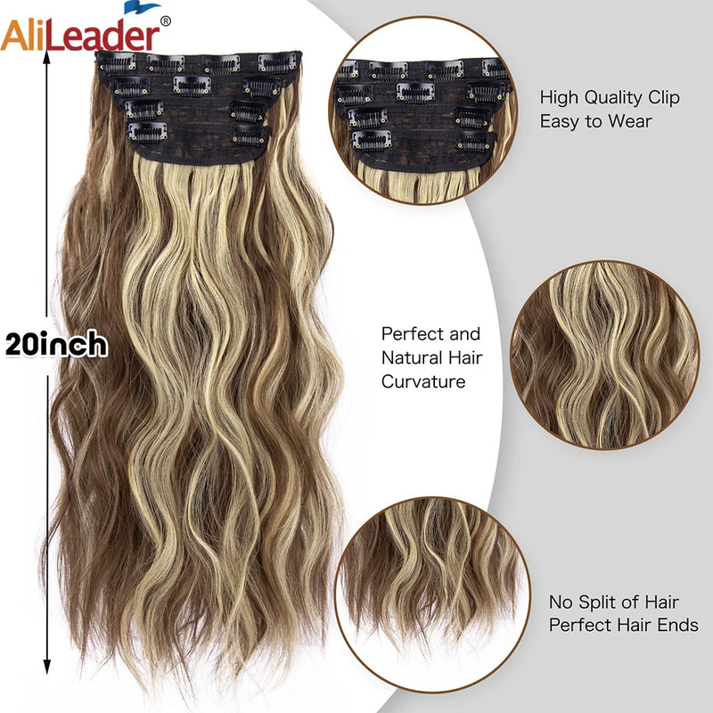 Mega Hair de Presilha – 11 Cores Incríveis | AliLeader