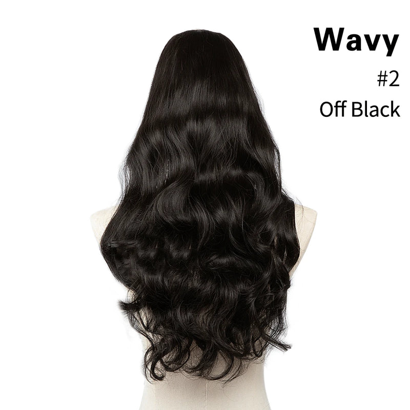 Aplique de Cabelo em U - super prático
