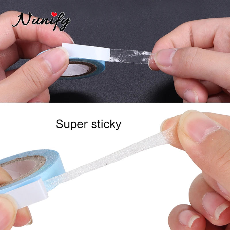 Fita Adesiva Dupla Face Super Azul para Apliques e Lace — Fixação Profissional!