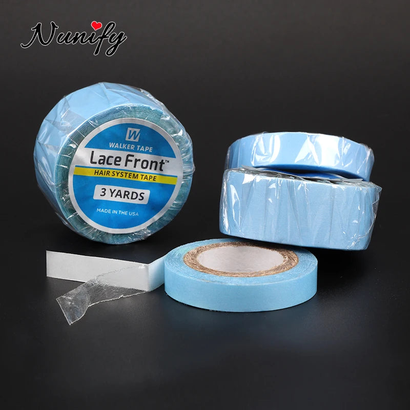 Fita Adesiva Dupla Face Super Azul para Apliques e Lace — Fixação Profissional!