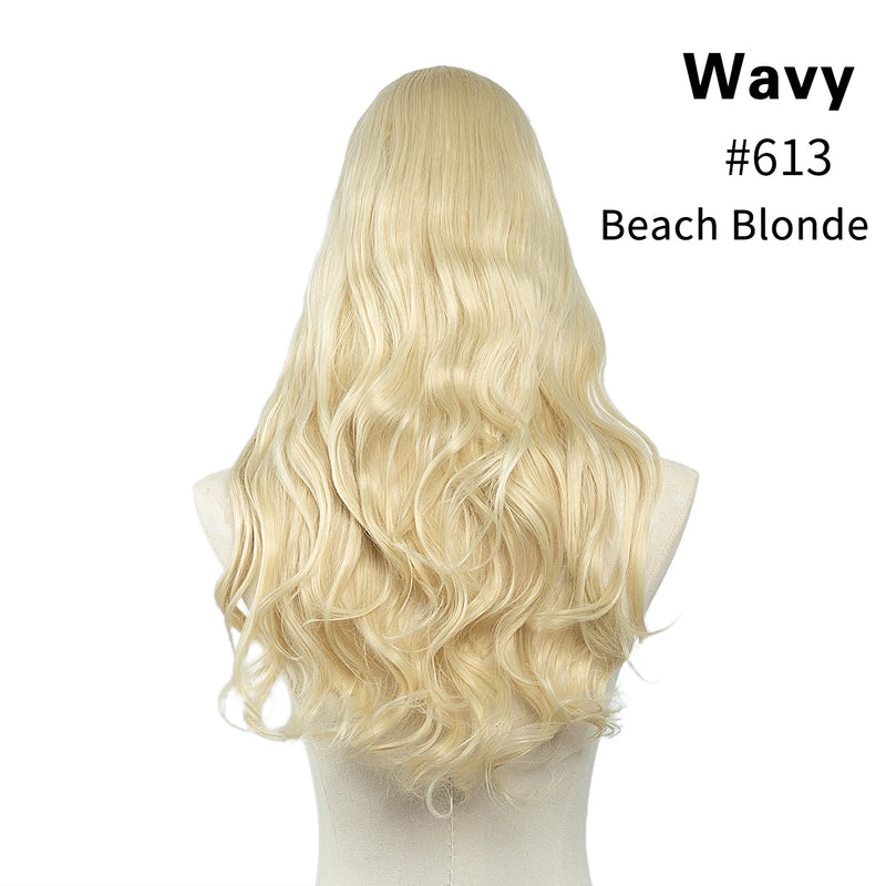 Aplique de Cabelo em U - super prático