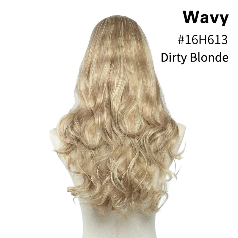 Aplique de Cabelo em U - super prático