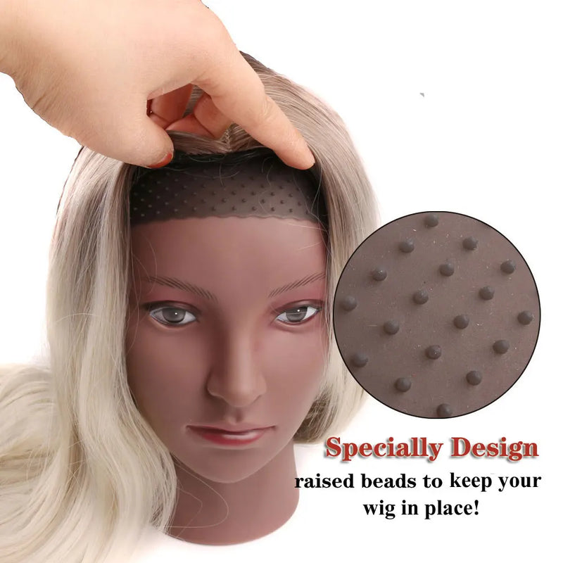 👑✨ Wig Grip de Silicone Antideslizante — Segurança, Conforto e Zero Deslize!