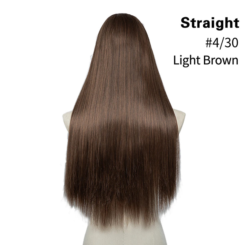 Aplique de Cabelo em U - super prático