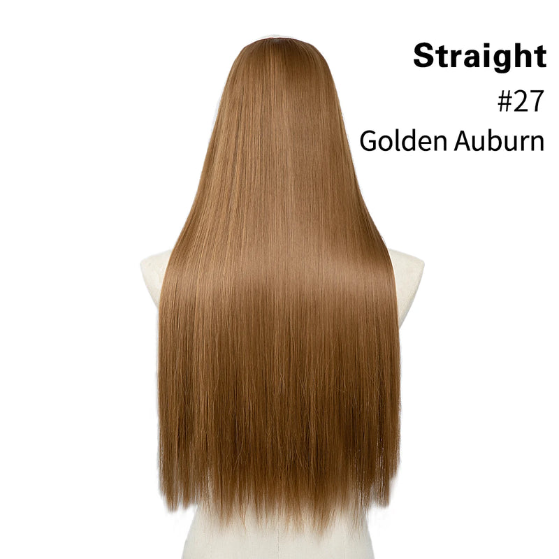 Aplique de Cabelo em U - super prático