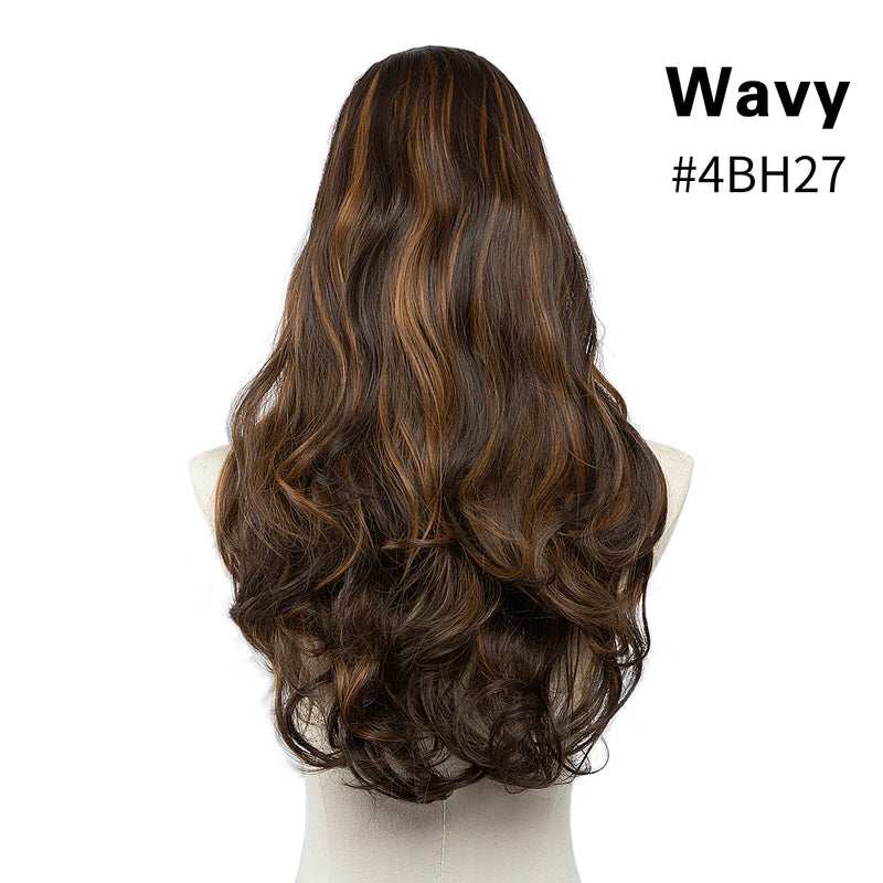 Aplique de Cabelo em U - super prático