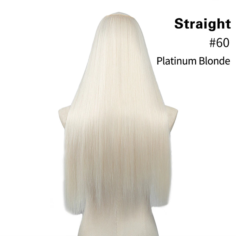 Aplique de Cabelo em U - super prático