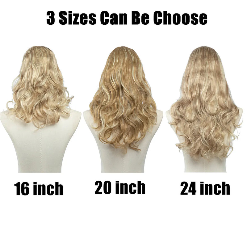 Aplique de Cabelo em U - super prático
