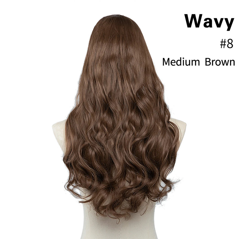 Aplique de Cabelo em U - super prático