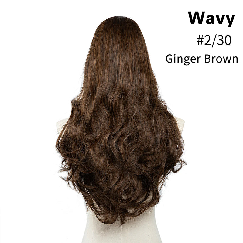 Aplique de Cabelo em U - super prático
