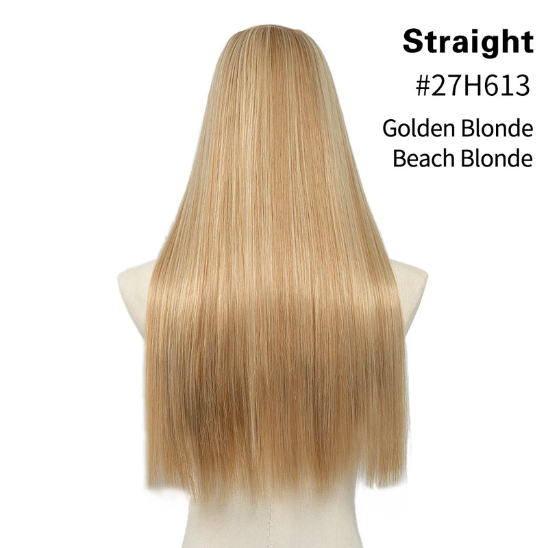Aplique de Cabelo em U - super prático