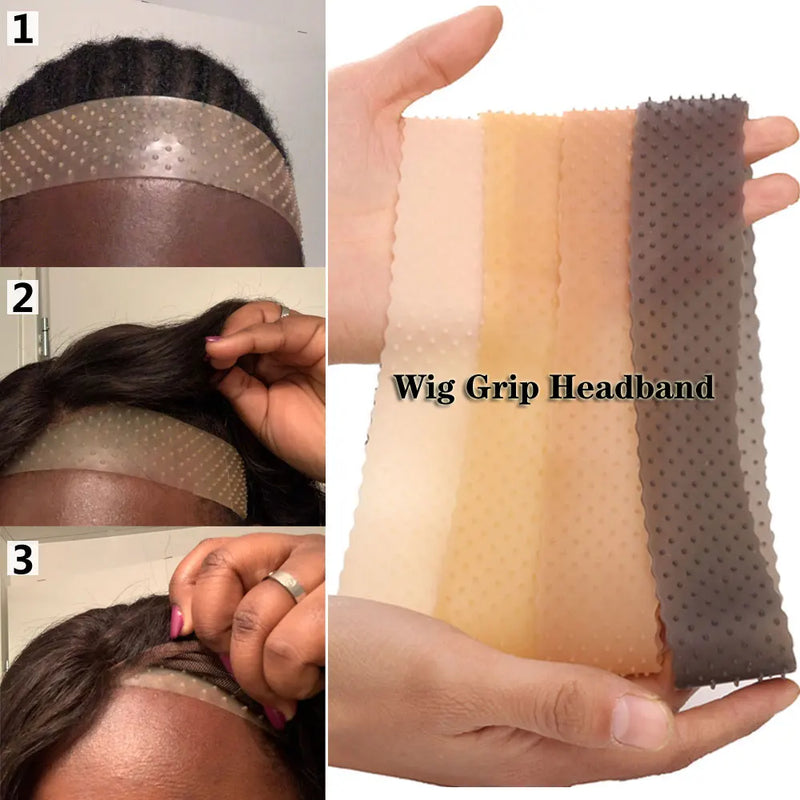 👑✨ Wig Grip de Silicone Antideslizante — Segurança, Conforto e Zero Deslize!
