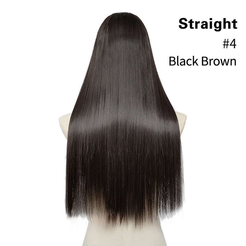 Aplique de Cabelo em U - super prático