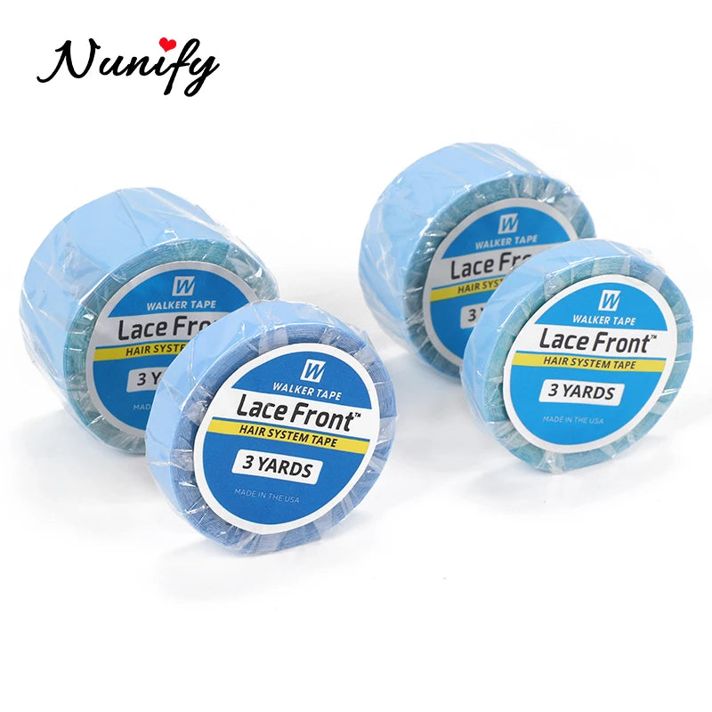 Fita Adesiva Dupla Face Super Azul para Apliques e Lace — Fixação Profissional!
