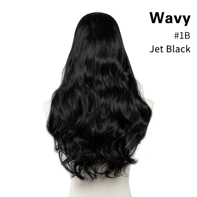 Aplique de Cabelo em U - super prático