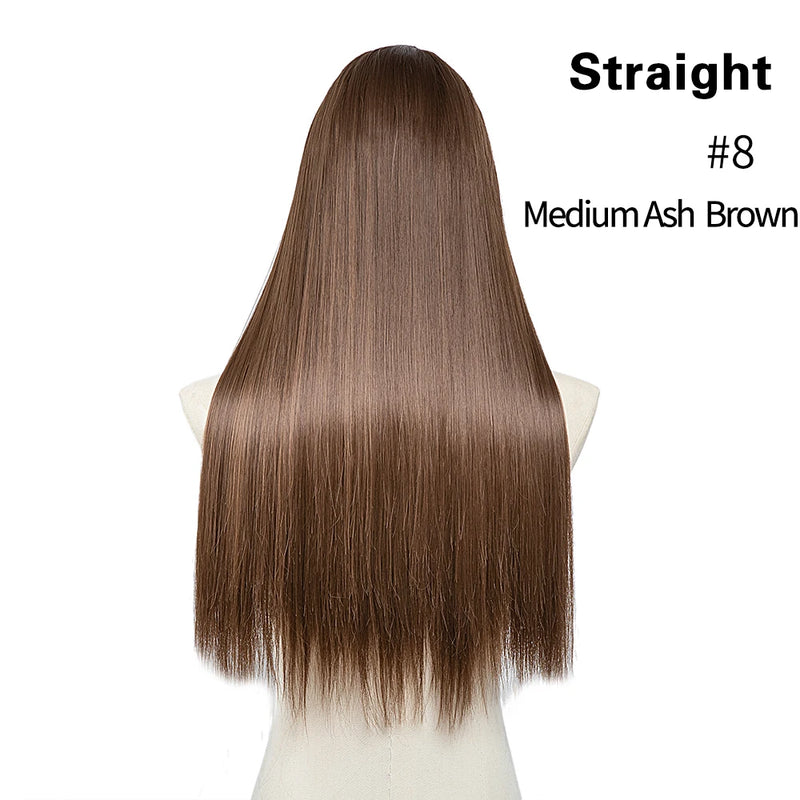 Aplique de Cabelo em U - super prático