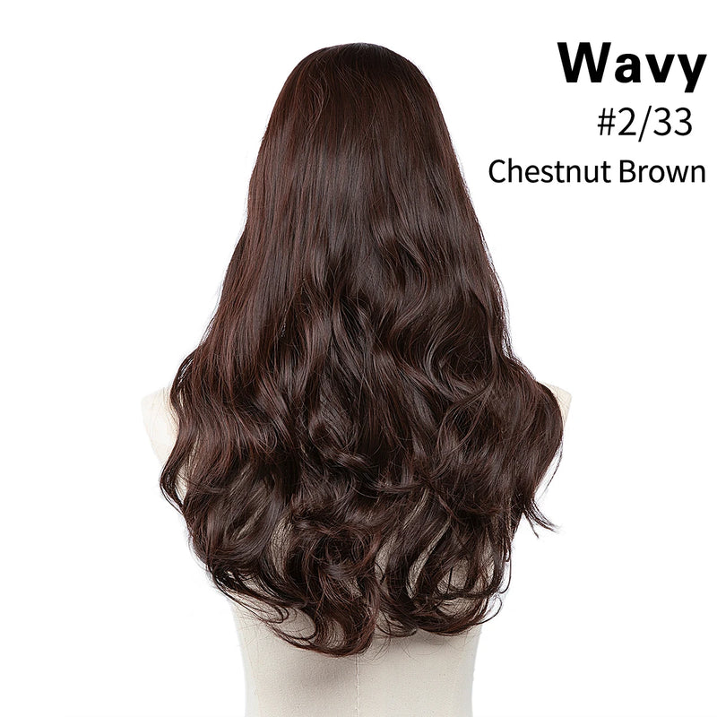 Aplique de Cabelo em U - super prático
