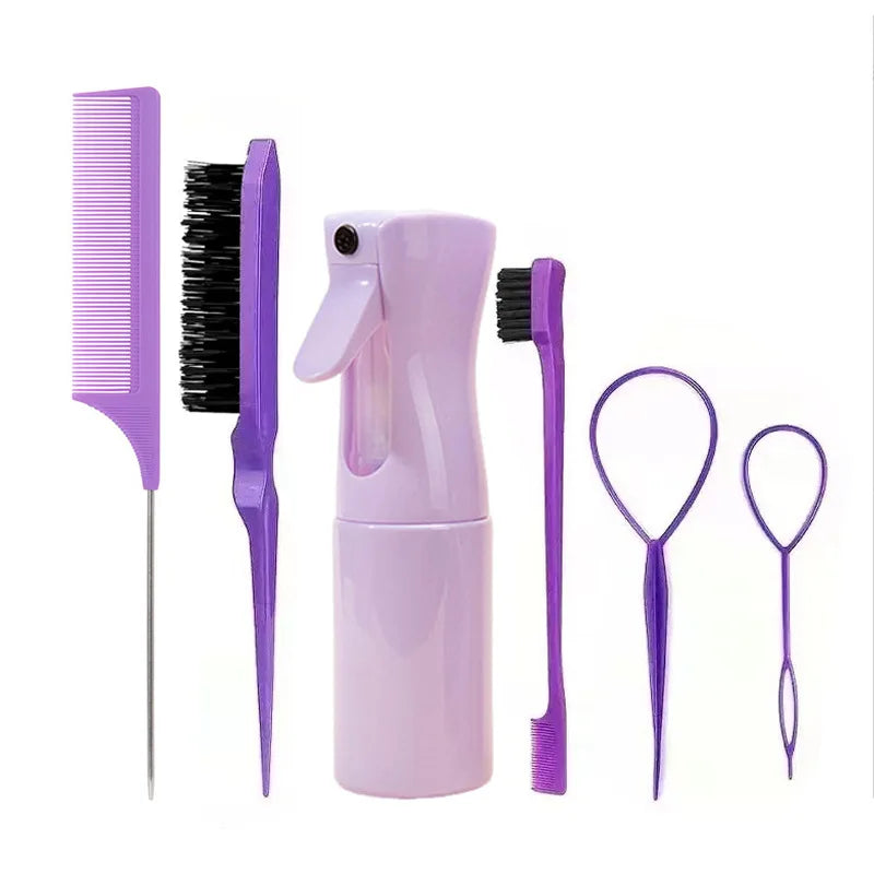 Conjunto de 6 peças de escovas de cabelo