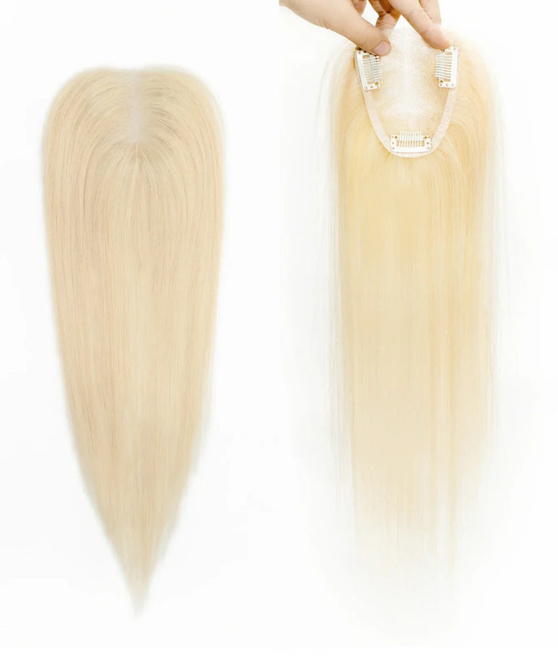 Topo de Cabelo Humano - Escolha sua Cor