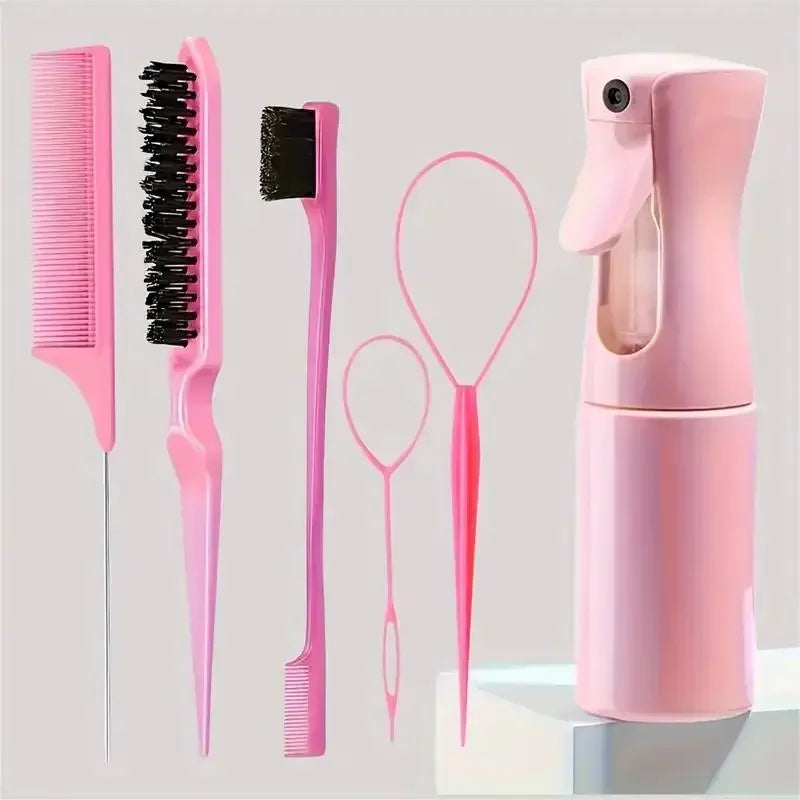 Conjunto de 6 peças de escovas de cabelo
