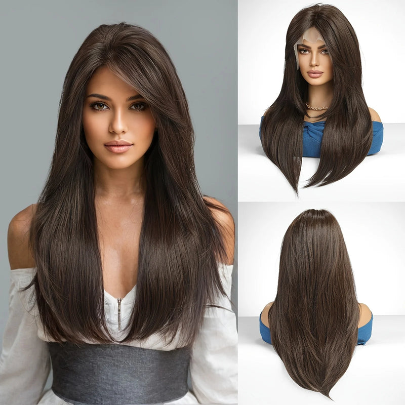 13x6 Lace Front Wig Michelle - várias opções de cores e modelos!!!