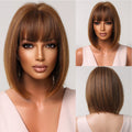 Peruca Long Bob Platinada TINY LANA – Curta, Moderna e Pura Atitude