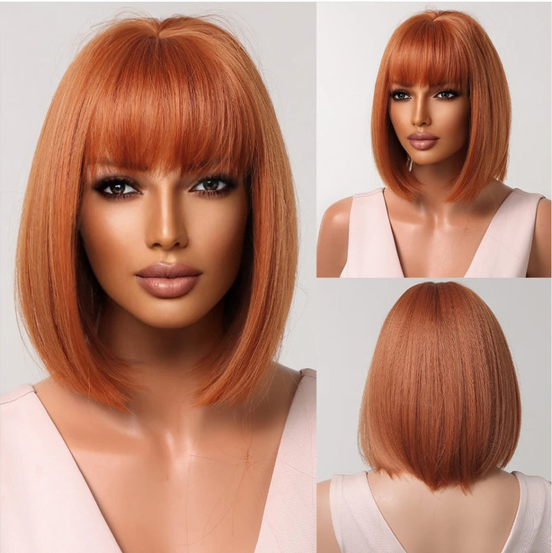 Peruca Long Bob Platinada TINY LANA – Curta, Moderna e Pura Atitude