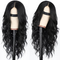 Peruca de Cabelo longo Ondulada