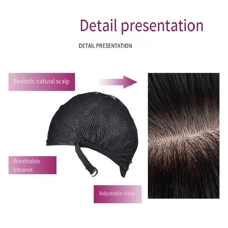 Peruca de Cabelo longo Ondulada