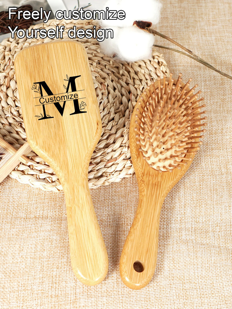 🔥 Escova de Cabelo Personalizada – Seu Estilo, Seu Nome, Seu Brilho! 🔥