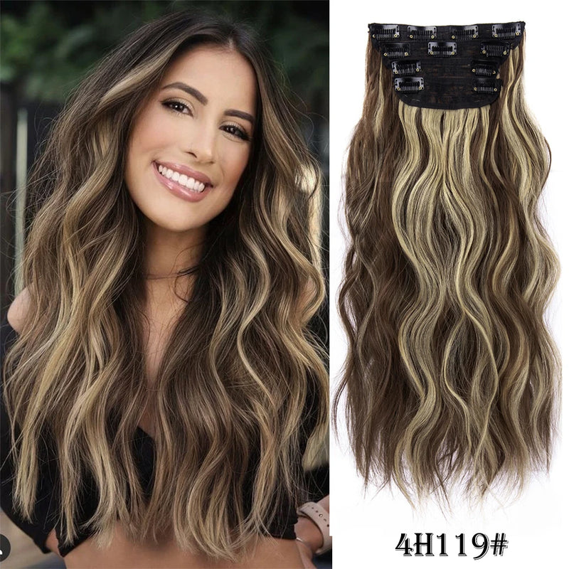 Mega Hair de Presilha – 11 Cores Incríveis | AliLeader