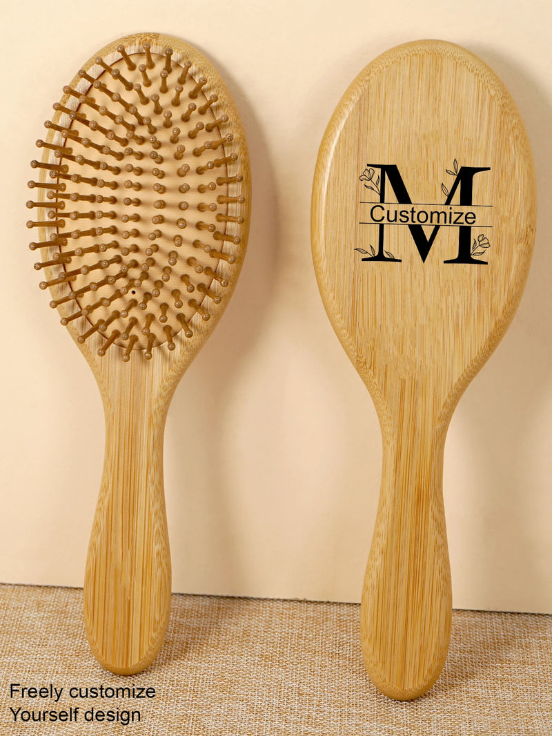 🔥 Escova de Cabelo Personalizada – Seu Estilo, Seu Nome, Seu Brilho! 🔥