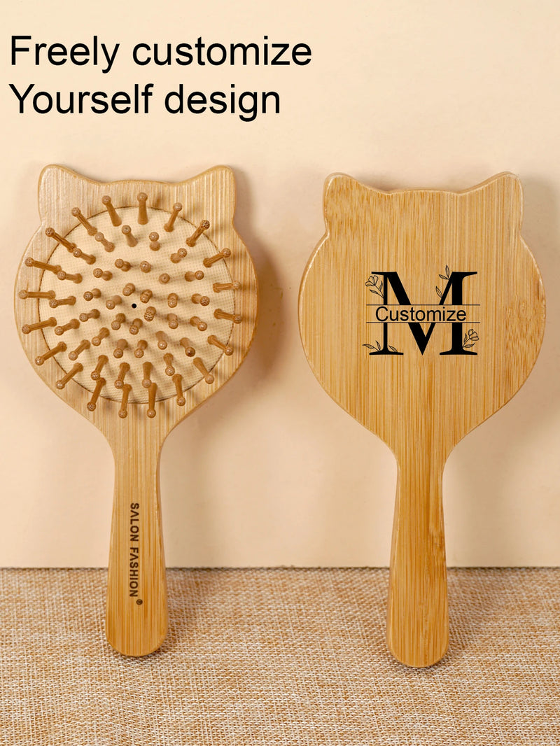 🔥 Escova de Cabelo Personalizada – Seu Estilo, Seu Nome, Seu Brilho! 🔥