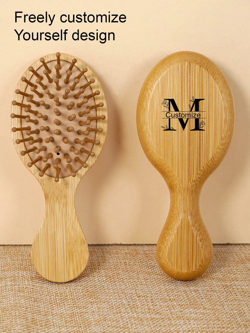 🔥 Escova de Cabelo Personalizada – Seu Estilo, Seu Nome, Seu Brilho! 🔥