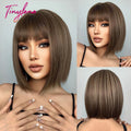 Peruca Long Bob Platinada TINY LANA – Curta, Moderna e Pura Atitude