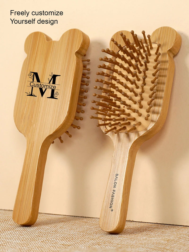 🔥 Escova de Cabelo Personalizada – Seu Estilo, Seu Nome, Seu Brilho! 🔥
