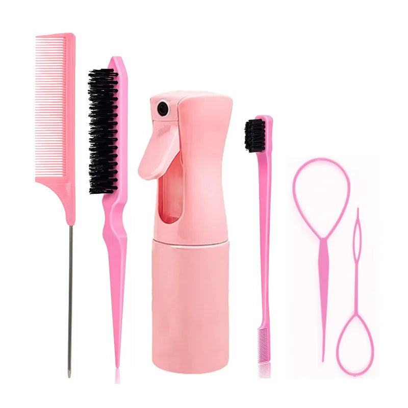 Conjunto de 6 peças de escovas de cabelo